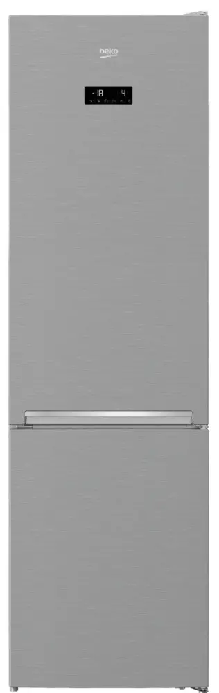 Combina frigorifica Beko RCNA406E40ZXBN, 362 Litri, H 202.5cm, Clasa E, Gri, Neofrost DualCooling, Harvest fresh
