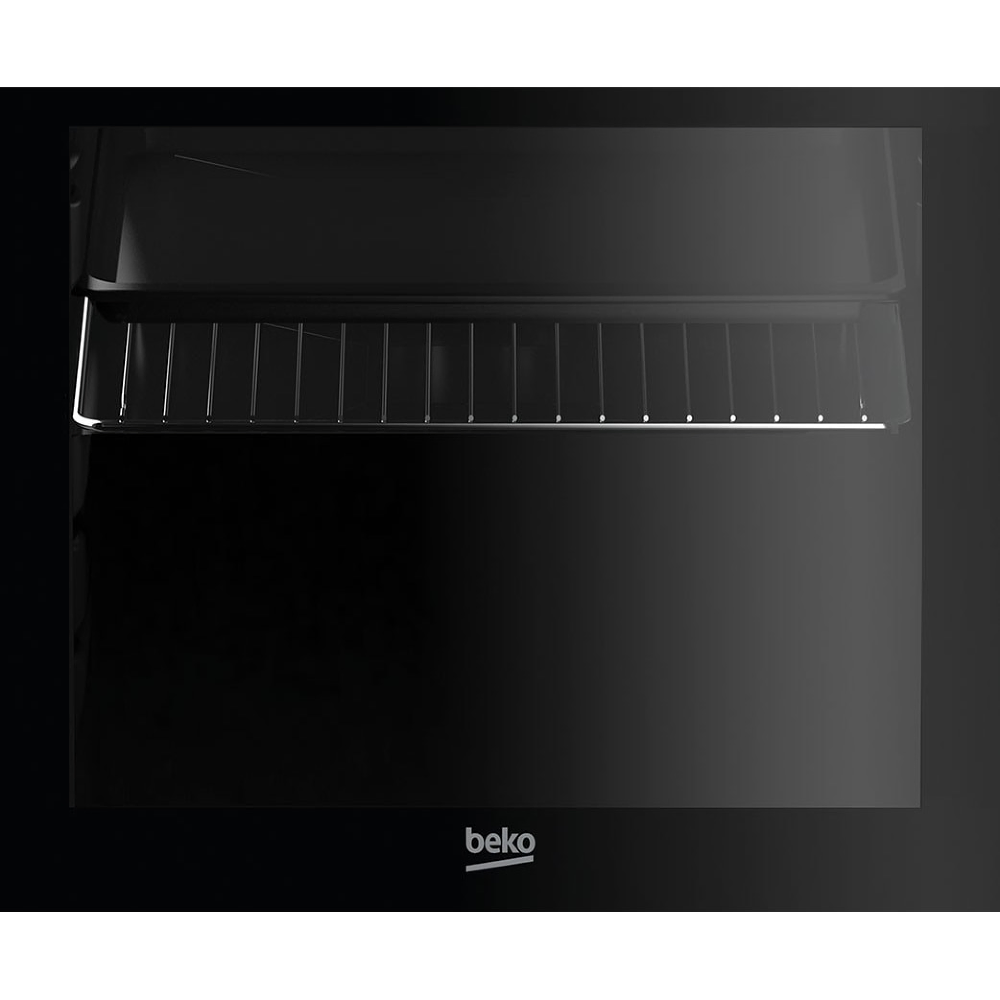 Aragaz mixt Beko FSE52120DWO, Electric, 4 arzatoare, Aprindere electrica, Cuptor electric multifunctional, 6 functii, Grill, Clasa A, 50 cm, Alb