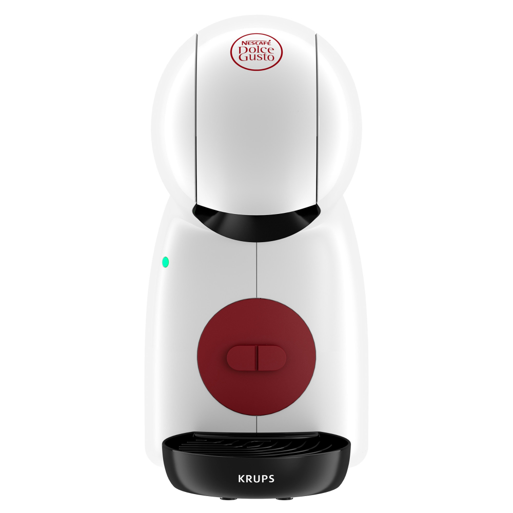 Espressor cu capsule Krups Nescafe Dolce Gusto Piccolo XS KP1A3110, 15 bari, 1600 W, 0.8 litri, Alb / Rosu