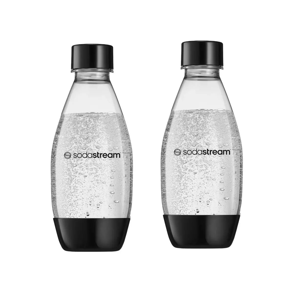 Aparat sifon Terra, 3 sticle incluse, Negru, SodaStream