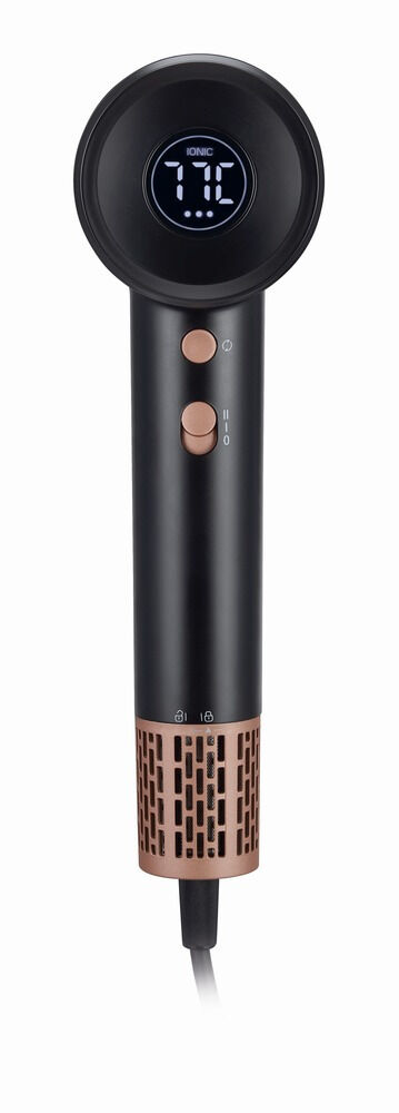 Uscator de par ionic Nalk & Rey NRBLHD1600-26, 2 viteze, 1600 W, Negru