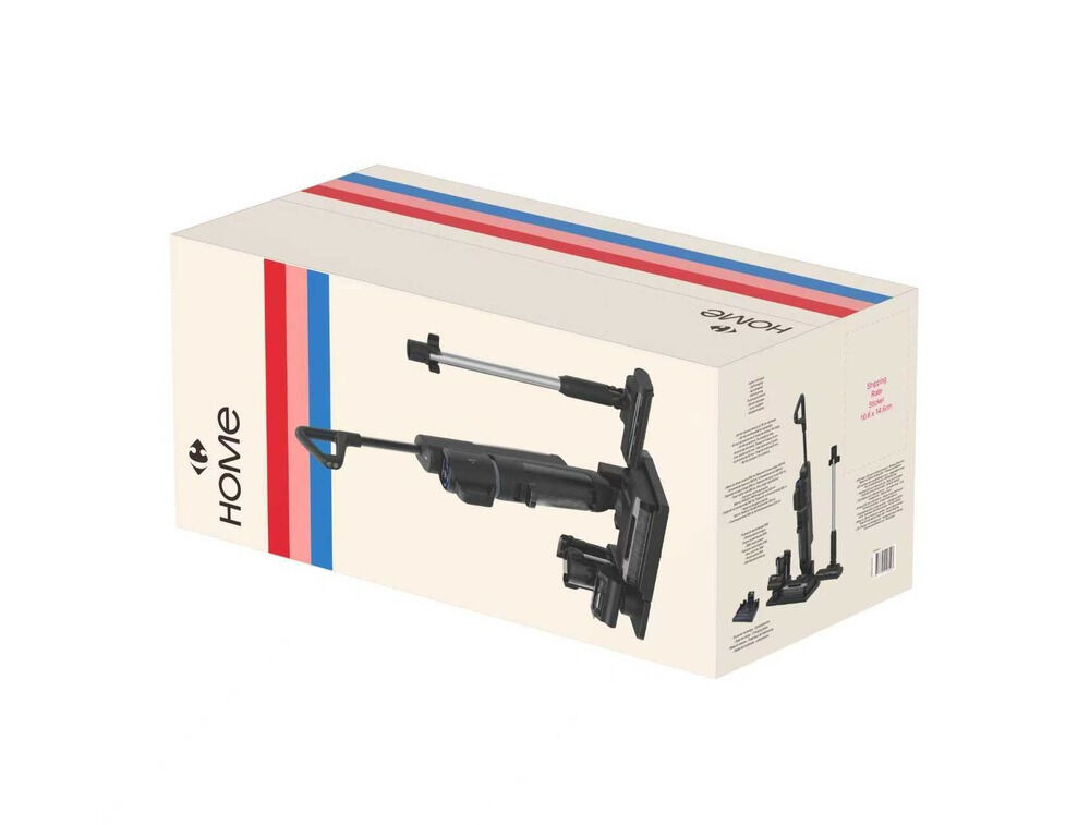 Aspirator vertical 4 in 1 Carrefour Home HWDVC51-26, Negru