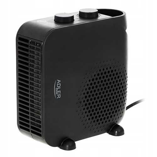 Aeroterma Adler AD 7725, 2 trepte de putere, 2000 W, Negru