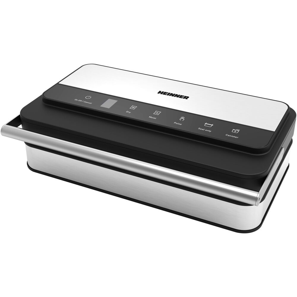 Aparat de vidat Heinner HAV-YA15020SS ProGuard Line, 150W, 85kPa, vidare umeda/uscata, Argintiu / Negru