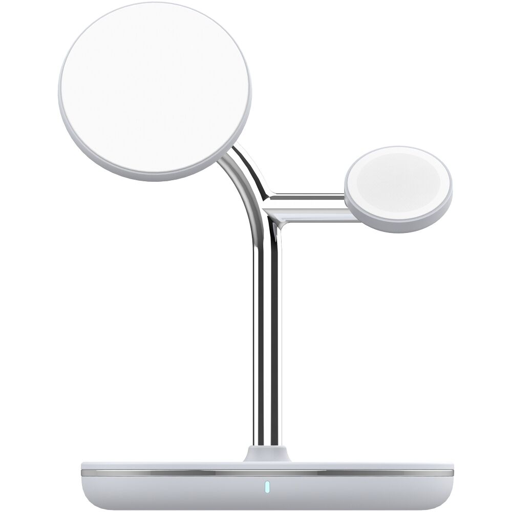 Incarcator wireless Tellur 3-in-1, MFI, certificat MagSafe 15W, pentru iPhone, Apple Watch, AirPods
