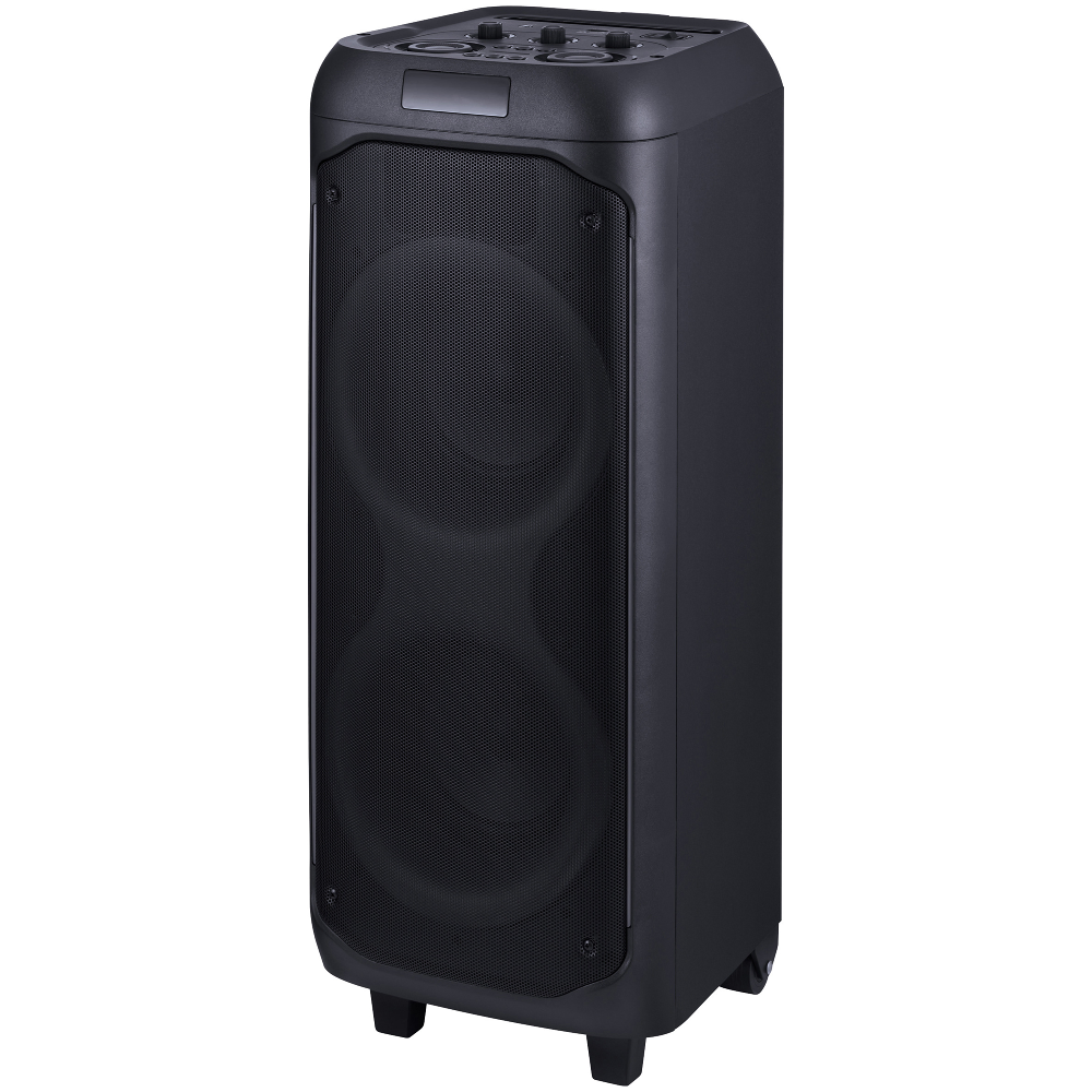 Boxa portabila Poss Trolley PSTPS53, RMS 40 W, Negru | Carrefour