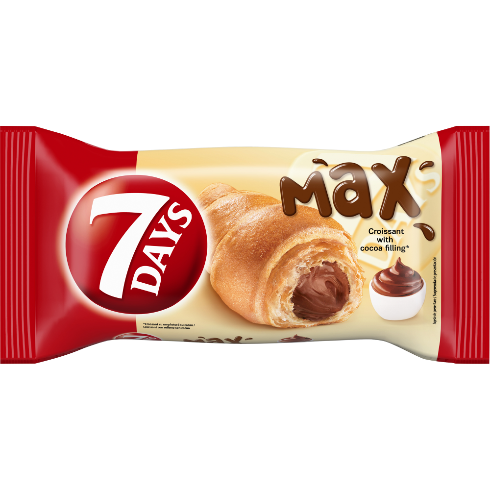 Croissant 7Days cu crema de cacao 80g