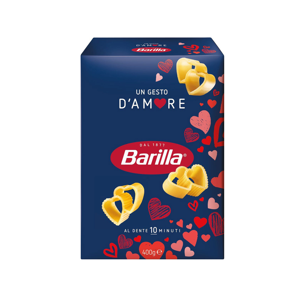 Paste Barilla in forma de inima, 400g