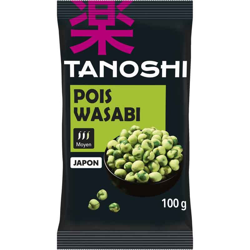 Tanoshi Snack Japonez Wasabi 100G