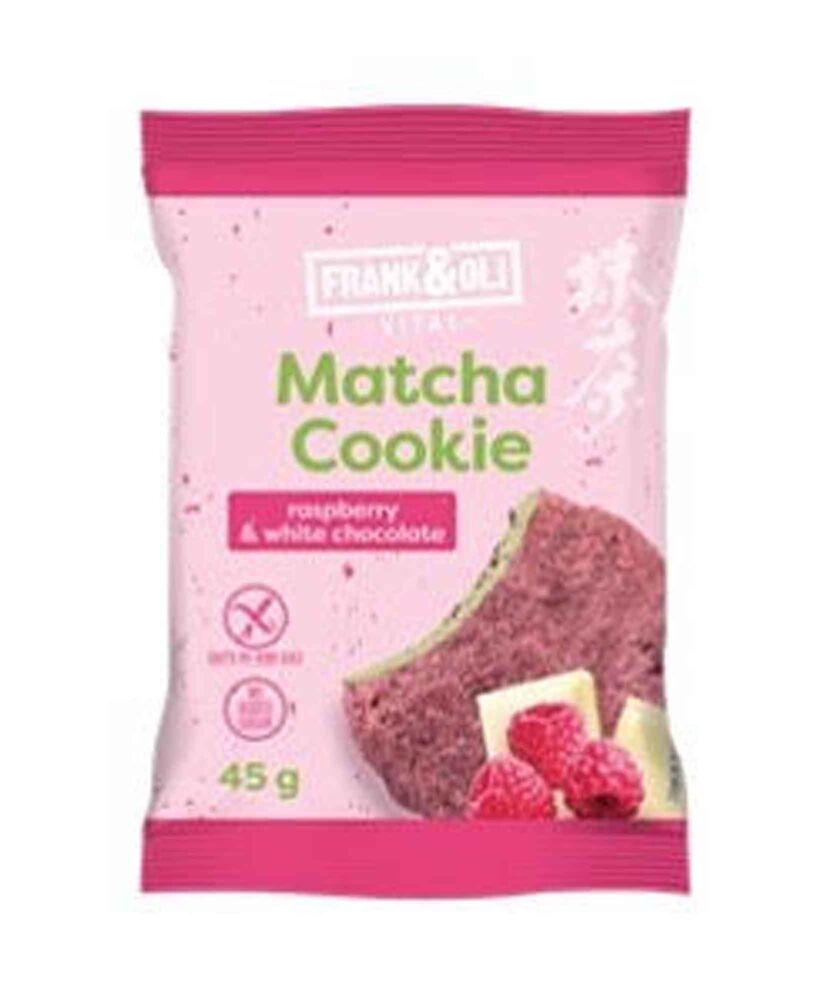 Biscuiti Matcha Zmeura 45G Frank Oli