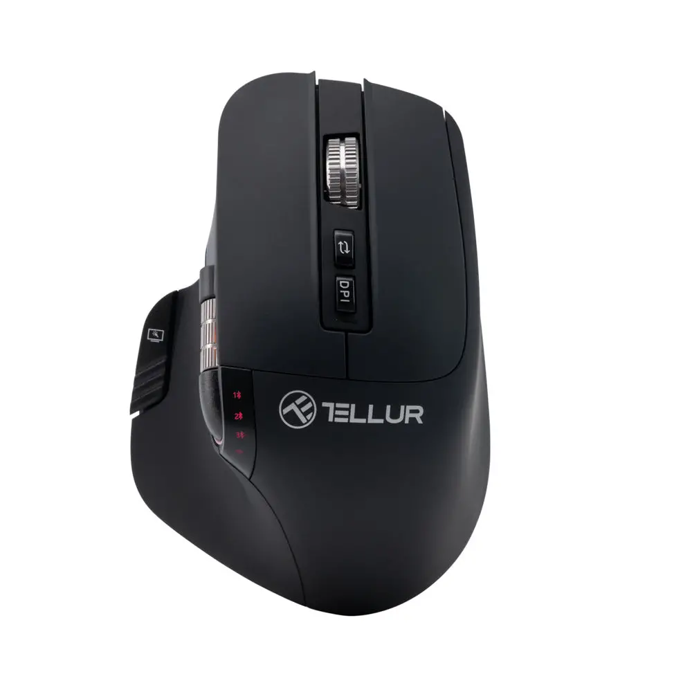 Mouse wireless Tellur, Shade, Negru