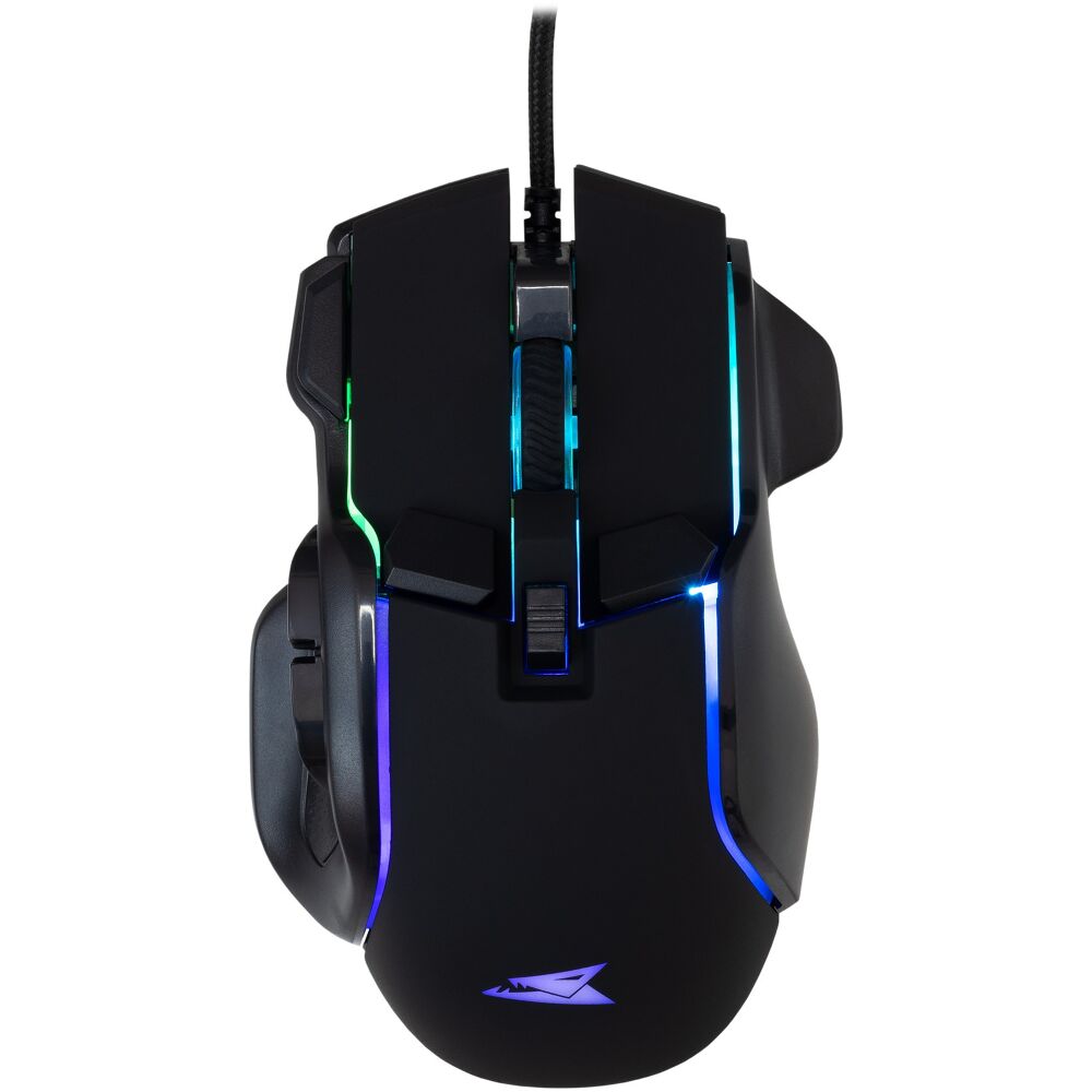 Mouse gaming Baracuda Piranha, Black