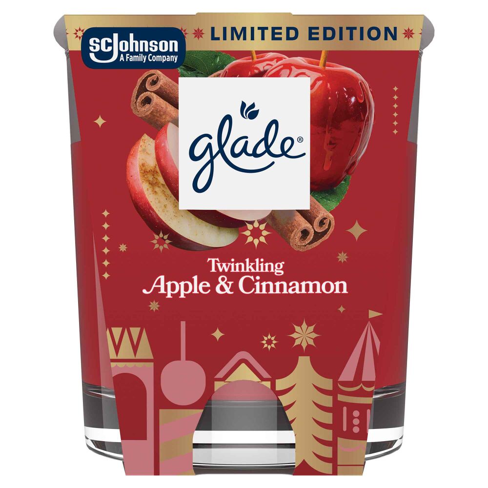 Glade Candela Apple & Cinnamon 112G