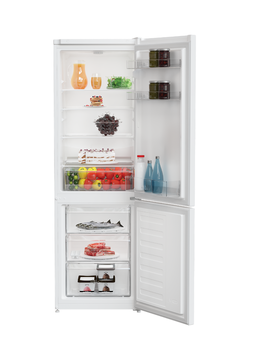 Combina frigorifica Arctic AK54270M30W, 262 Litri, Clasa F, Alb