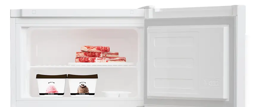 Frigider cu doua usi Arctic AD54240M30W, 223 Litri,  Clasa F, H 146.5, Alb