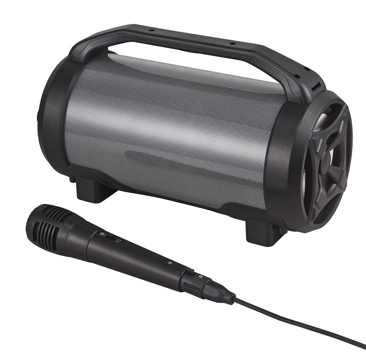 Boxa portabila bluetooth Poss PSRGB50, max 50 W, microfon, radio FM, 11 ore autonomie, Negru