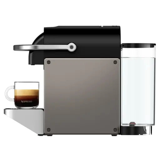 Espressor Nespresso Krups Pixie Titan XN306T10, 19 bari, 0.7 litri, 1260 W, Negru / Gri