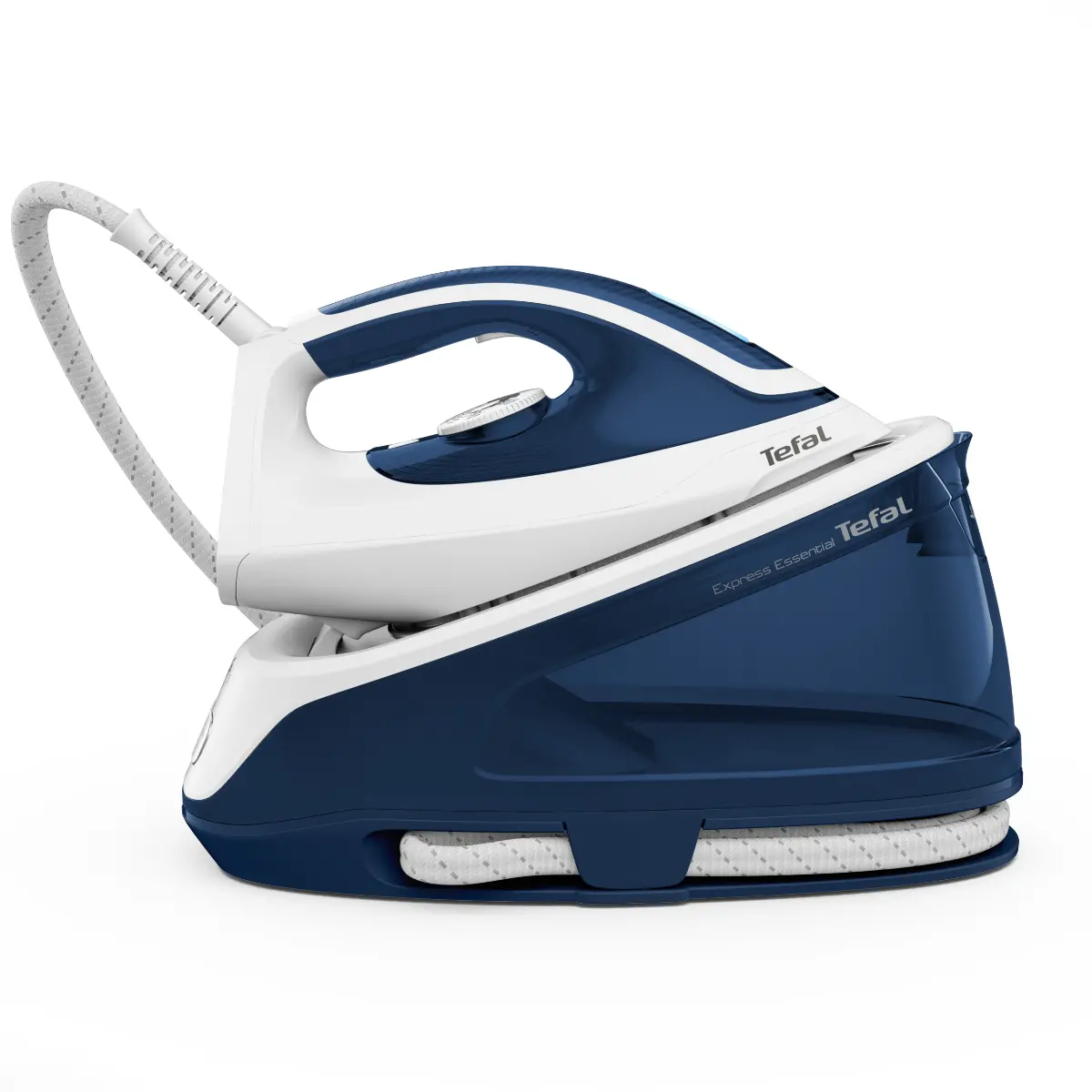 Statie de calcat Tefal Express Essential SV6116E0, 270g/min, 1.4 litri, 2200 W, Alb / Albastru