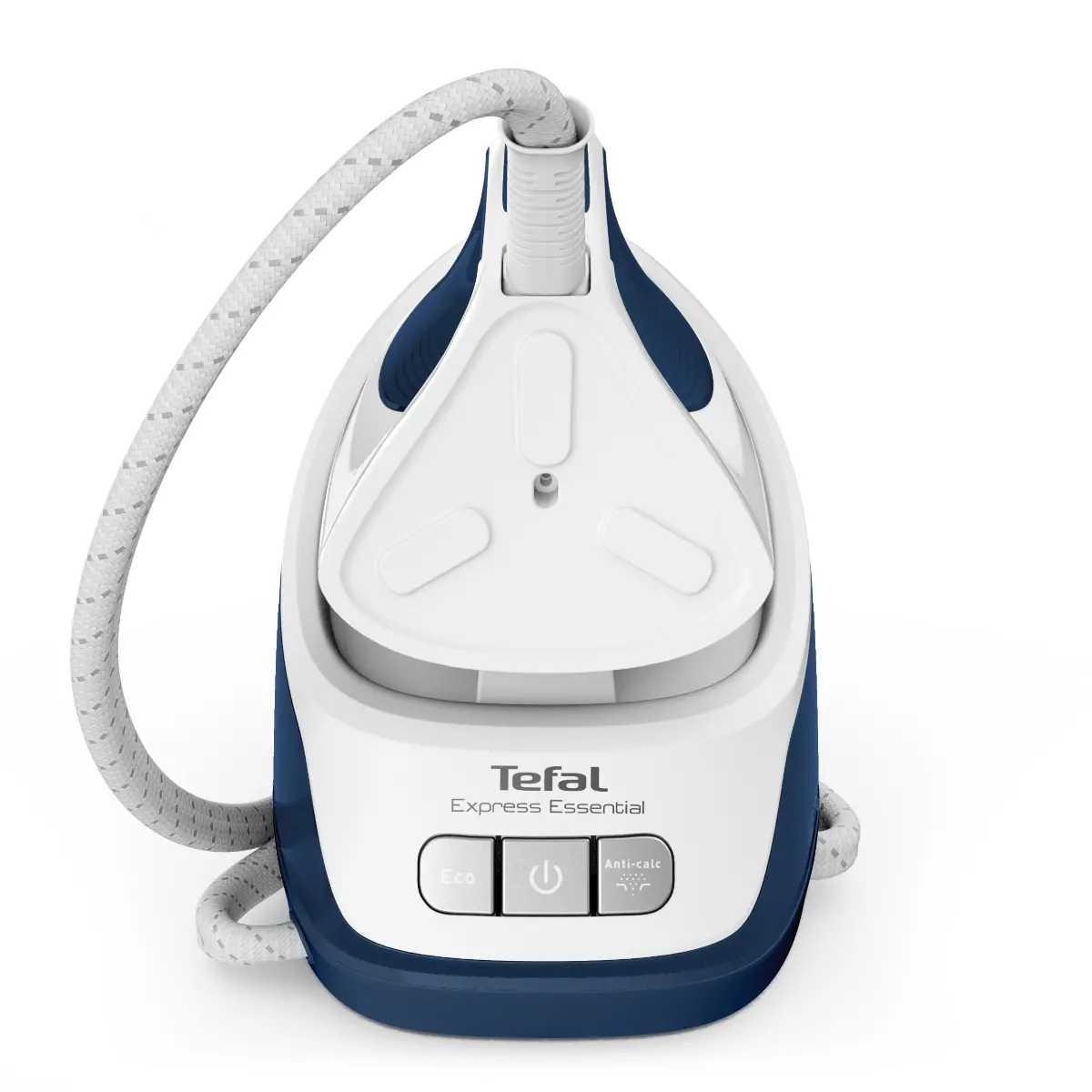 Statie de calcat Tefal Express Essential SV6116E0, 270g/min, 1.4 litri, 2200 W, Alb / Albastru