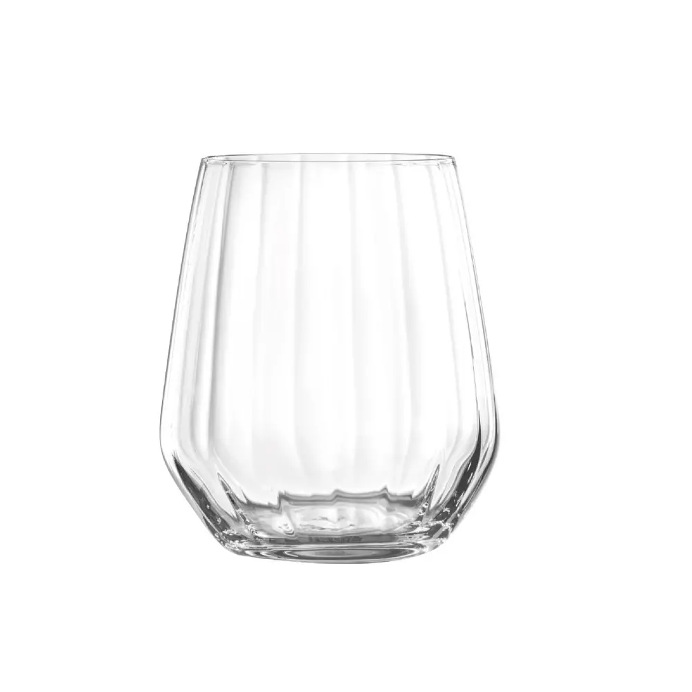Set 6 pahare apa RCR Cristalleria Italiana Optiq O4343, 430 ml, Transparent