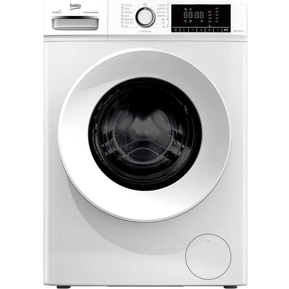 Masina de spalat rufe Beko B1WFM2721WEE, 7 kg, 1200 RPM, Clasa A, 15 programe, Alb