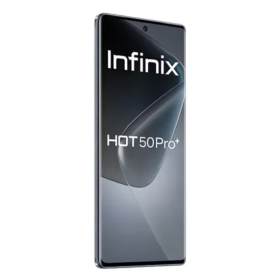 Smartphone Infinix Hot 50 Pro+, 256GB, 8GB RAM, Dual Sim, 4G, Sleek Black