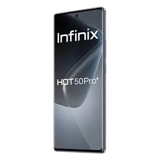 Smartphone Infinix Hot 50 Pro+, 256GB, 8GB RAM, Dual Sim, 4G, Sleek Black
