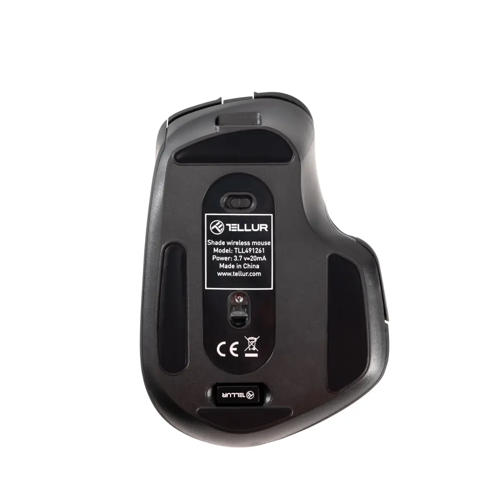 Mouse wireless Tellur, Shade, Negru