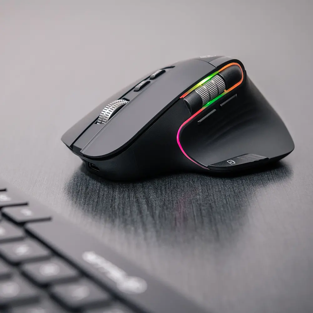Mouse wireless Tellur, Shade, Negru