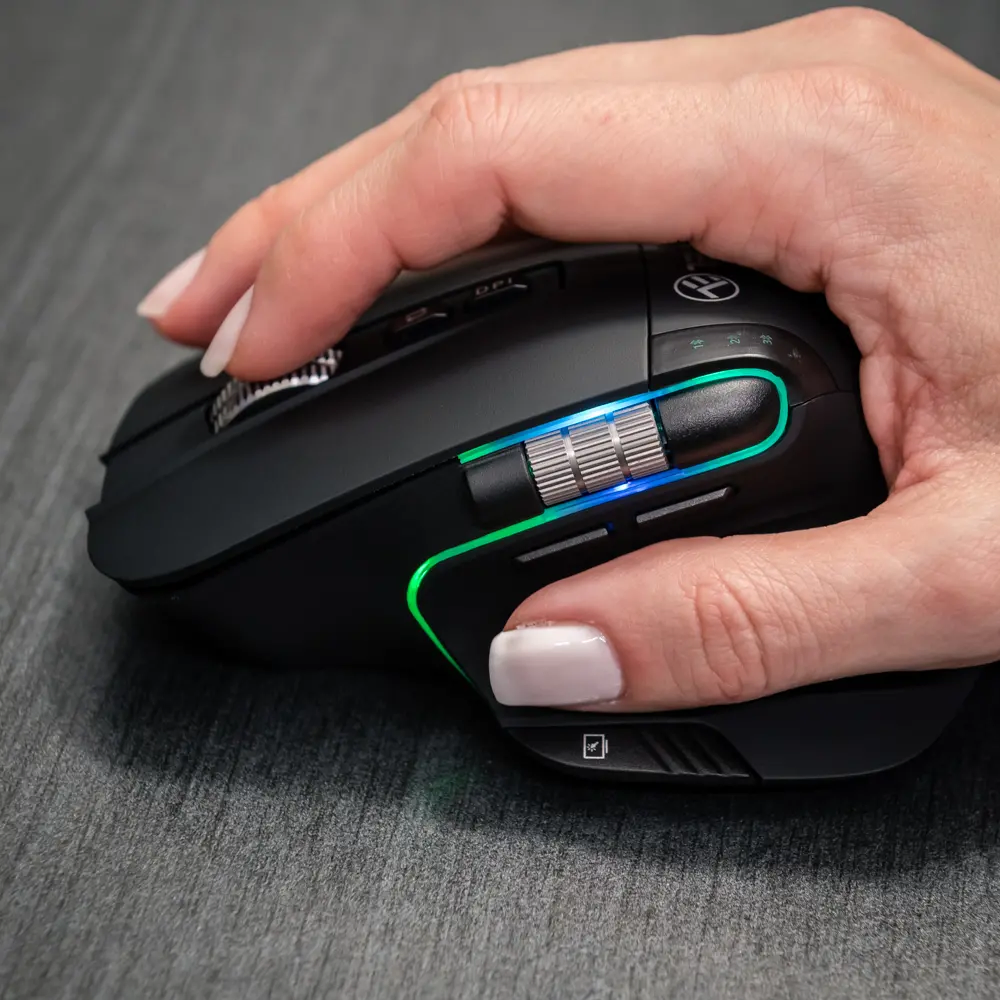 Mouse wireless Tellur, Shade, Negru
