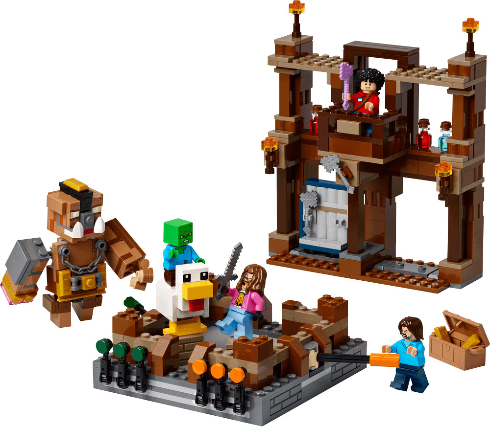 LEGO Minecraft Ring de lupta la conacul din padure 21272