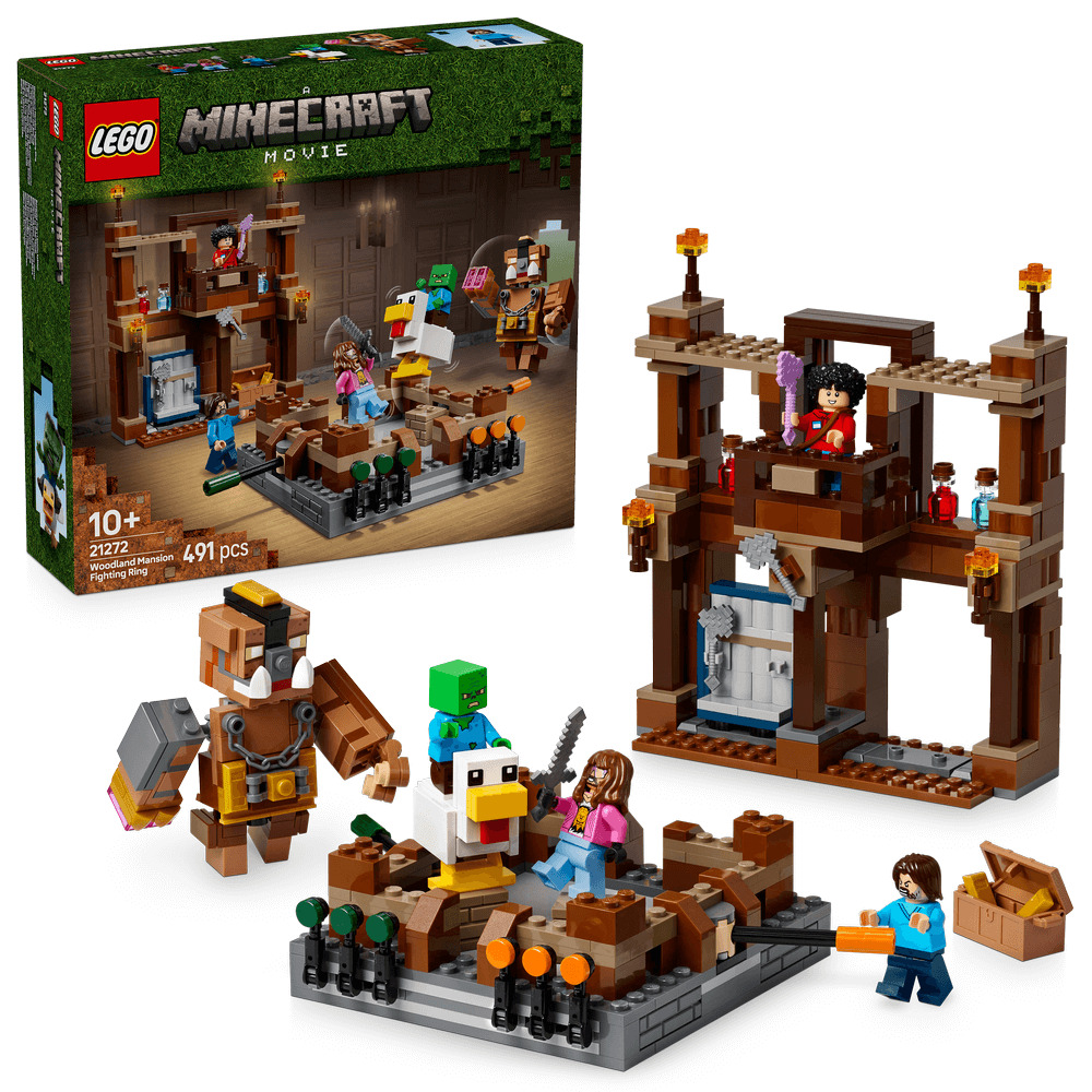 LEGO Minecraft Ring de lupta la conacul din padure 21272