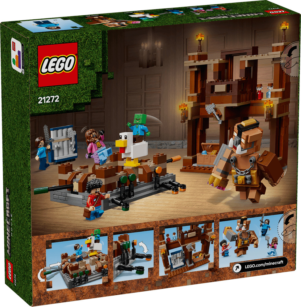 LEGO Minecraft Ring de lupta la conacul din padure 21272