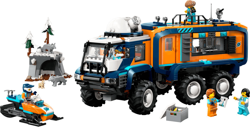LEGO City Camionul laborator stiintific al exploratorilor arctici  60471