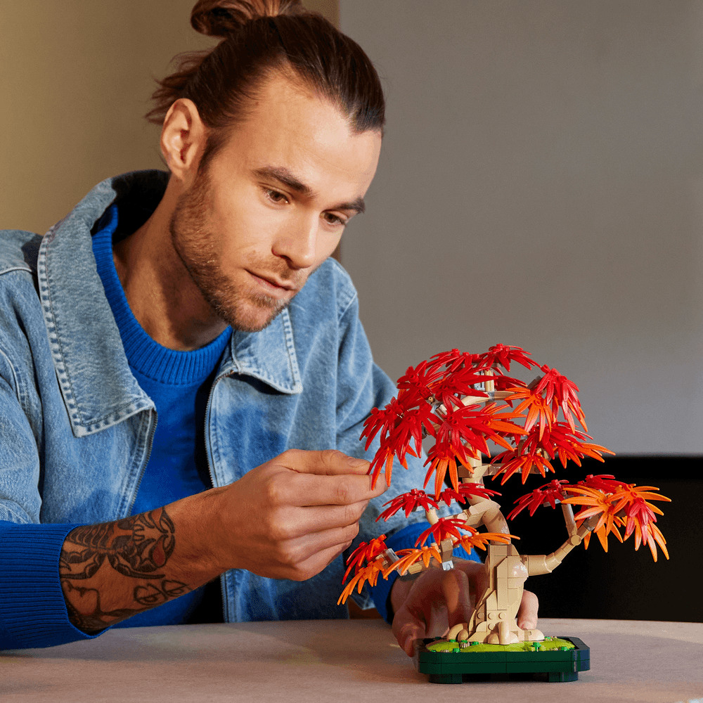 LEGO Botanicals Bonsai de artar japonez rosu 10348