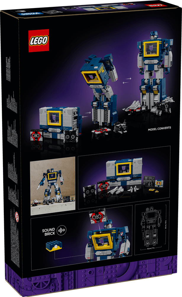 LEGO Icons Transformers: Soundwave 10358