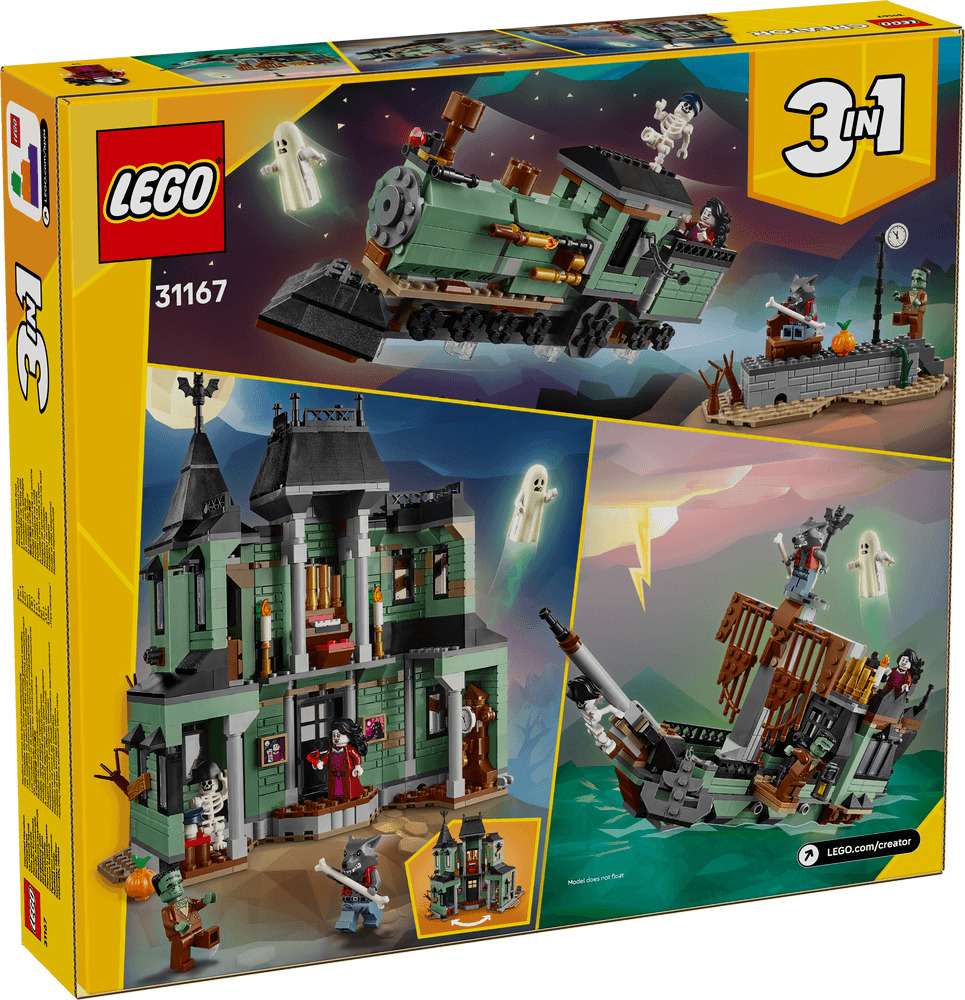 LEGO Creator Conacul bantuit 31167