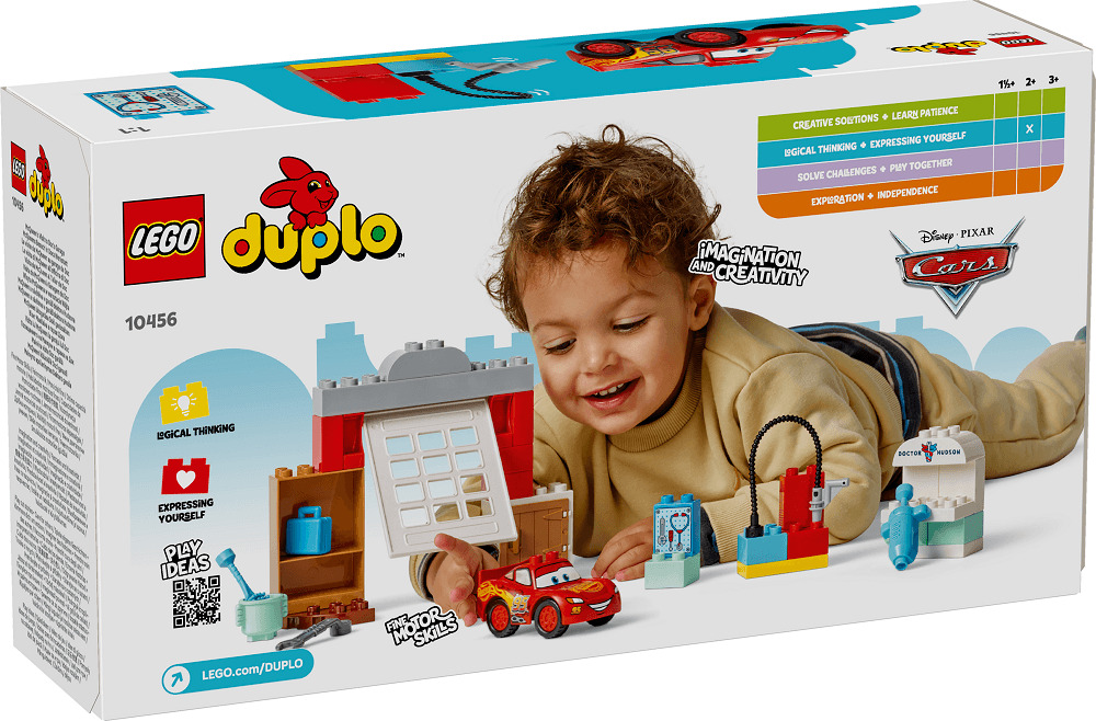 LEGO DUPLO Masini Disney si Pixar Vizita lui McQueen la garajul lui Doc 10456