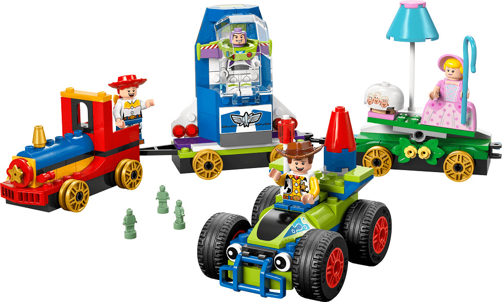 LEGO Tren aniversar si masina RC din Toy Story de la Disney si Pixar 43264