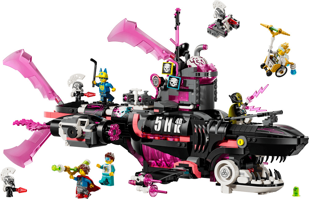 LEGO DREAMZzz Submarin-rechin de cosmar 71500