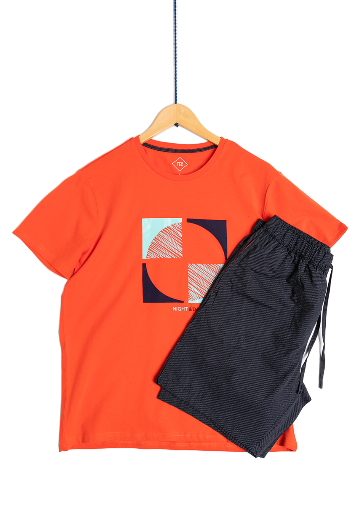 Pijama maneca scurta barbati  S/XXL