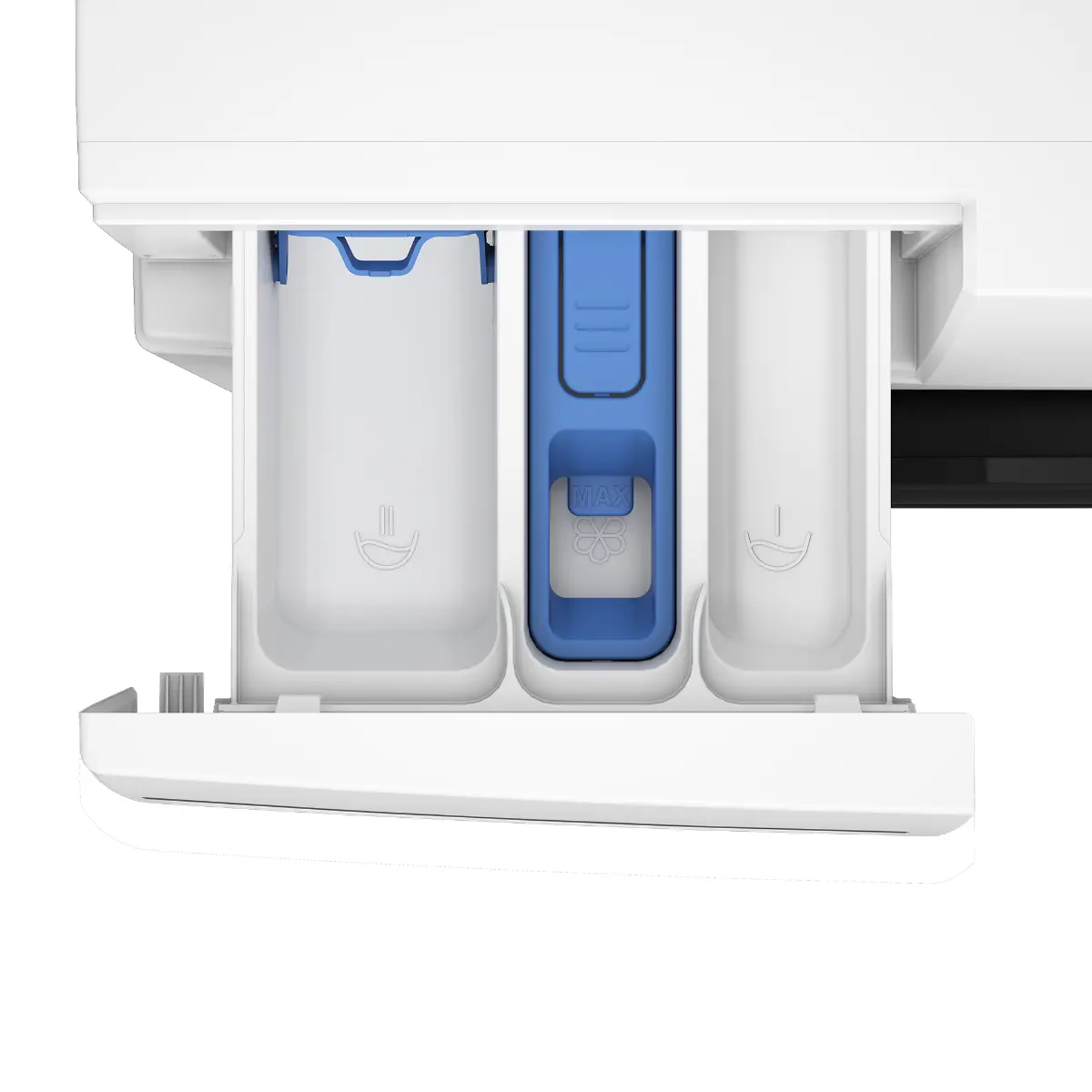Masina de spalat rufe slim Beko BM3WFUS48415WBEE, SteamCure, 8 kg, 1400rpm, Clasa A, Alb