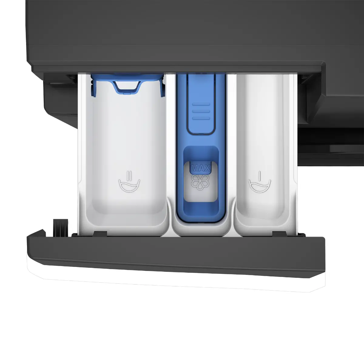 Masina de spalat rufe slim Arctic APLM2WFSU28411AS, ExtraSteam, 8 kg, 1400rpm, Clasa A, Antracit