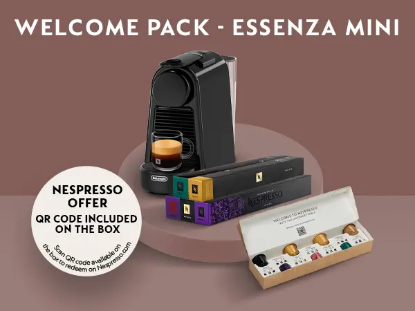 Espressor Nespresso Essenza Mini EN85B, 19 bar, 0.6 litri, 1260 W, Negru