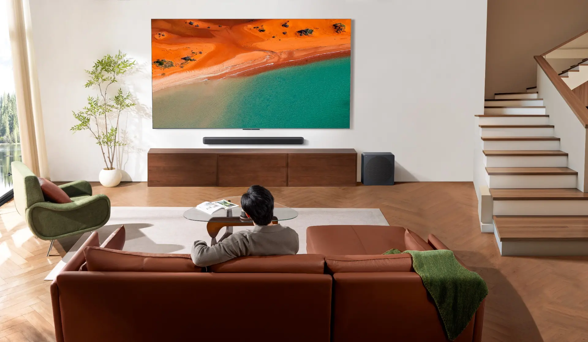 Soundbar Slim TCL A65K , 3.1.2, 410W, Bluetooth 5.3, Sunet Bang & Olufsen, Dolby Atmos & DTS-Virtual:X, HDMI eARC, Subwoofer Wireless, Negru
