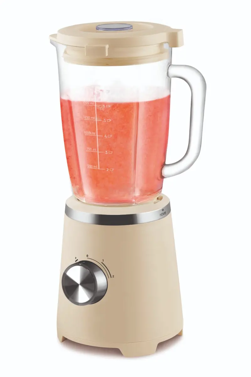 Blender de masa HBL1300-25, 2 viteze, 1.75 litri, 1300 W, Crem