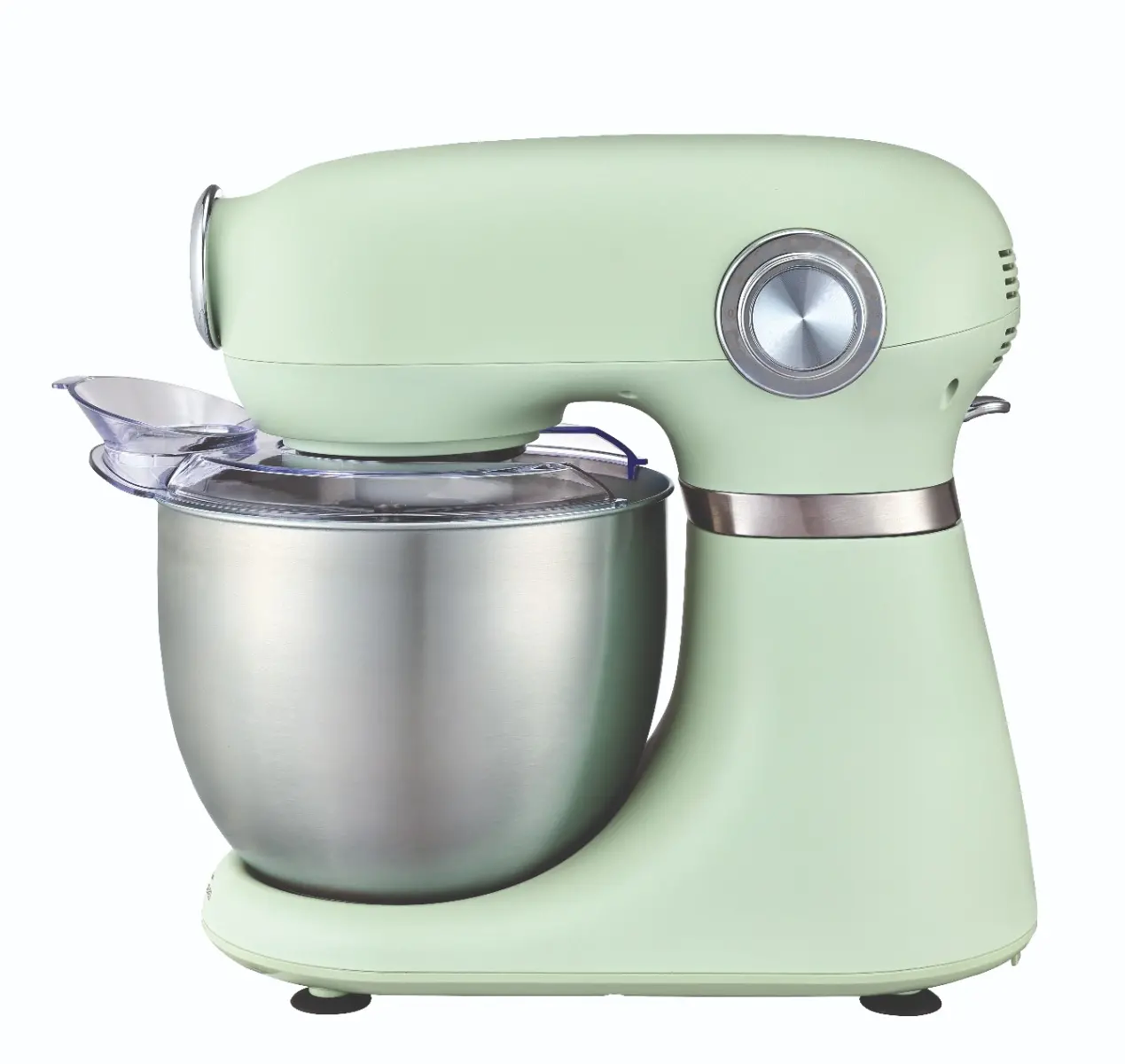 Mixer planetar Carrefour Home HSM1300G-25, 5 litri, 12 viteze, 1300 W, Verde
