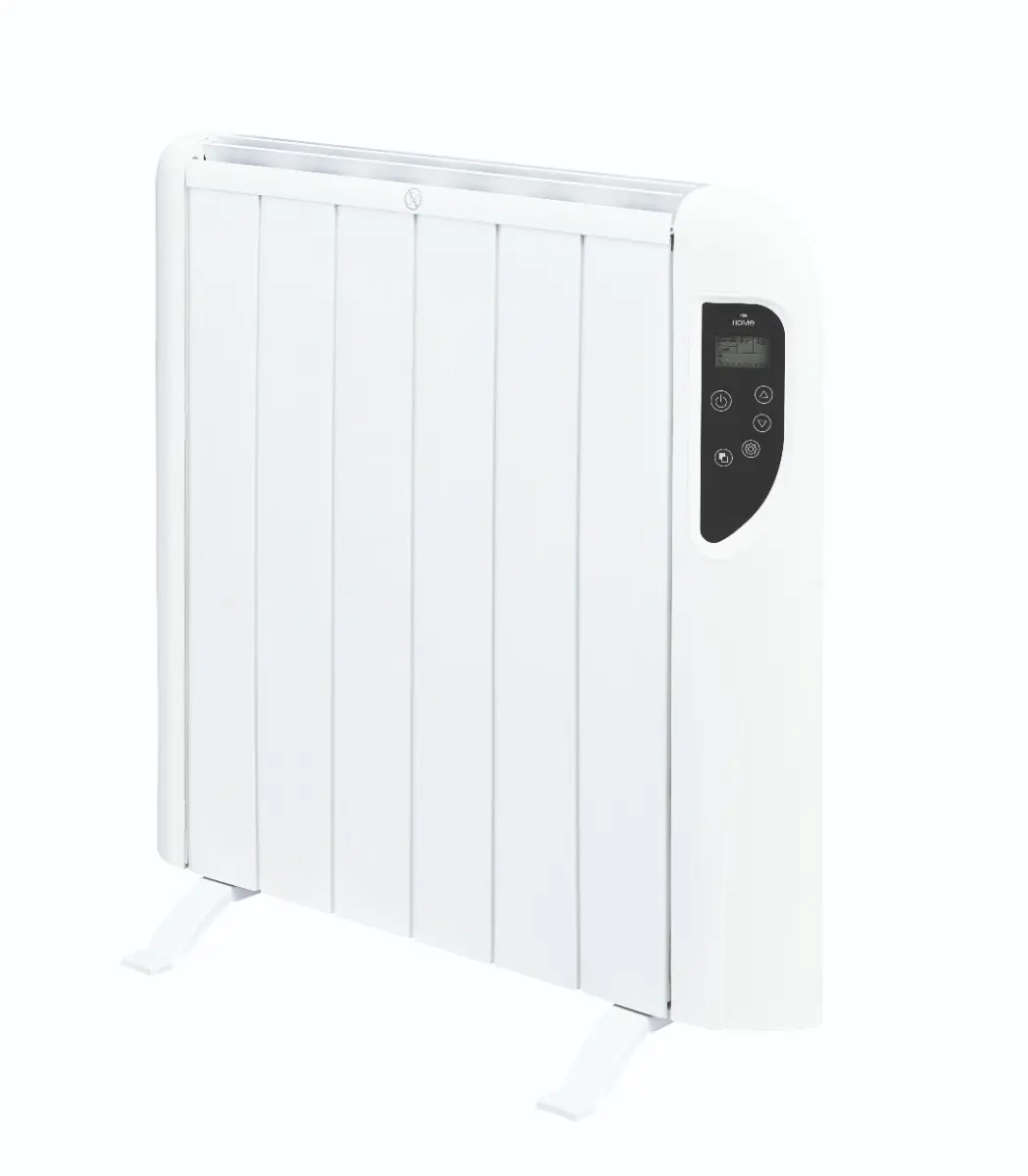Radiator electric Carrefour Home HTE1500-25, 9 programe, 1500 W, Alb