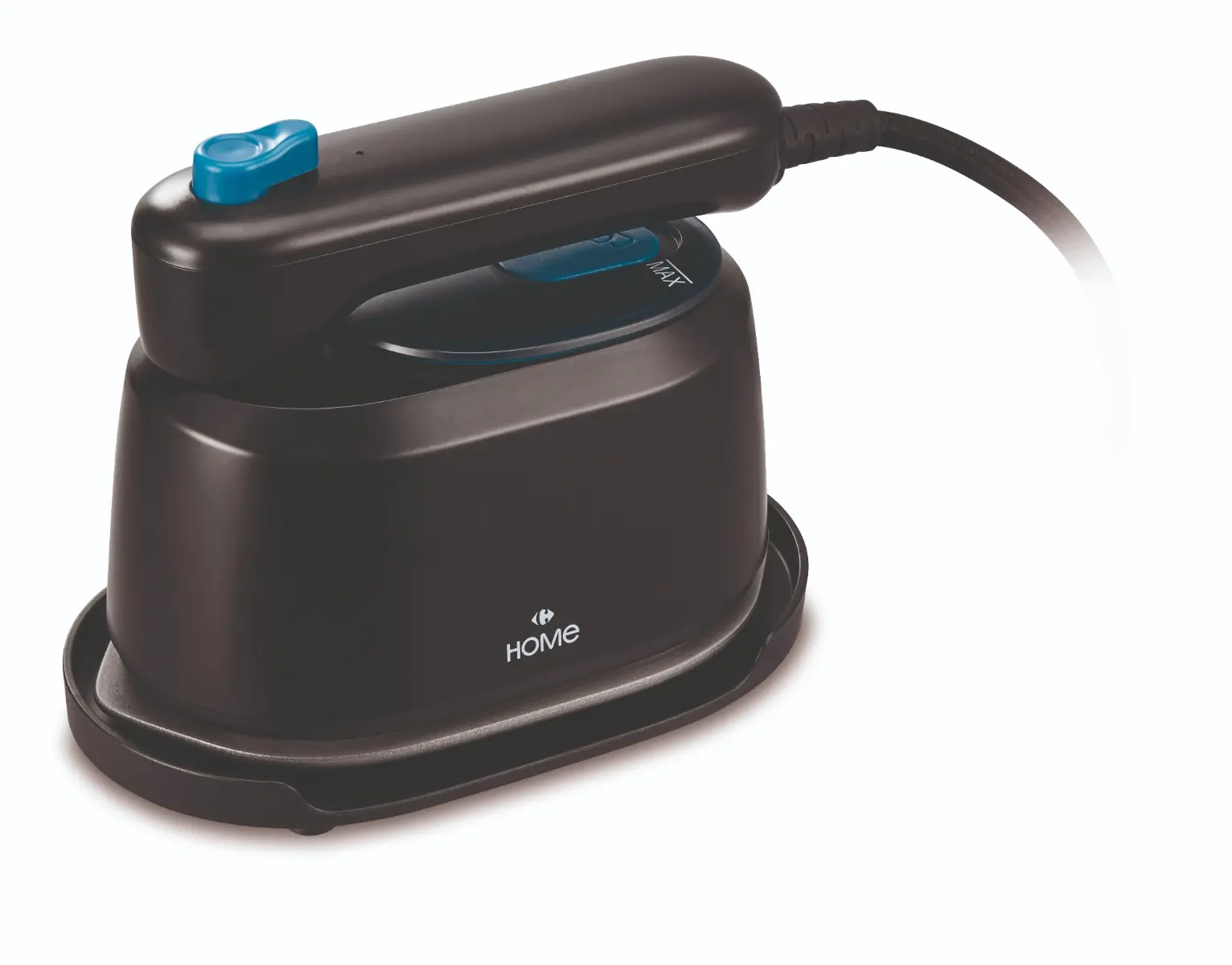 Fier de calcat Carrefour Home HTSI1200-26, 100 ml, 1300 W, Negru
