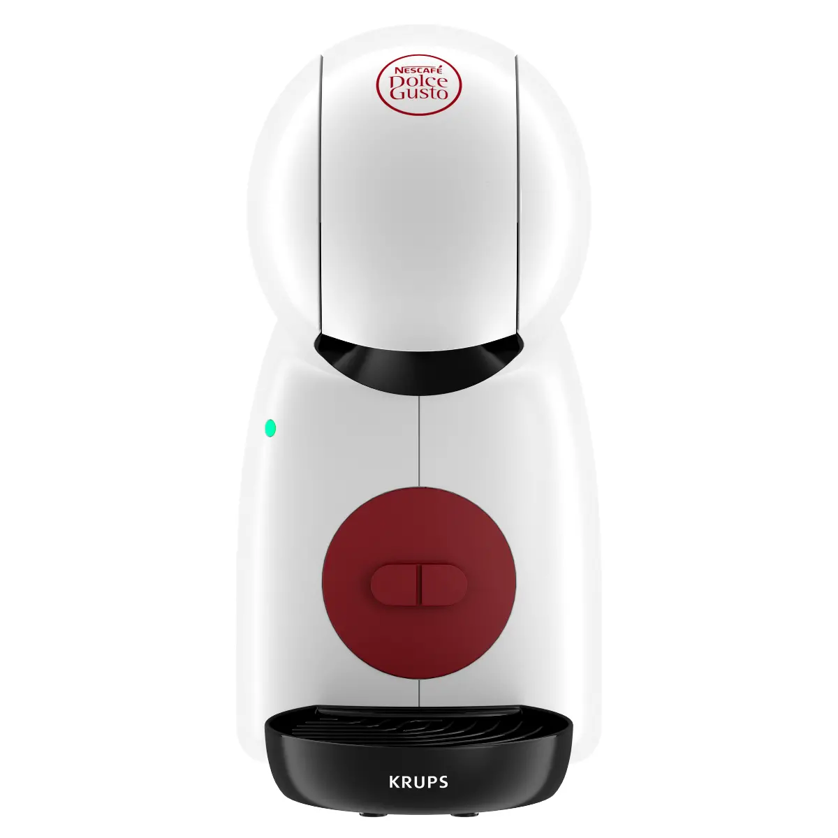 Espressor cu capsule Krups Nescafe Dolce Gusto Piccolo XS KP1A3110, 15 bari, 1600 W, 0.8 litri, Alb / Rosu